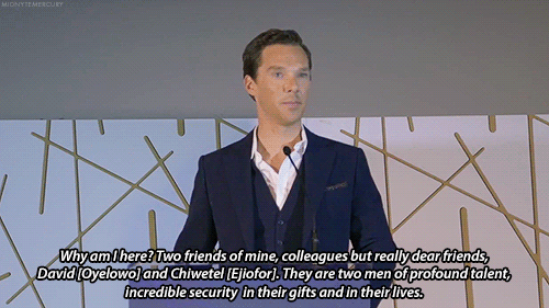 midnytemercury:Benedict Cumberbatch speaks at the 2016 GEANCO Gala [x]“He has ascended to higher and