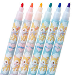 dinosdinar:  Sanrio Hummingmint color pens setfrom this shop 