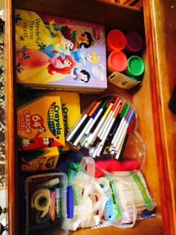 littlebabygirlprincess:  I made a special drawer for my little crafty stuff