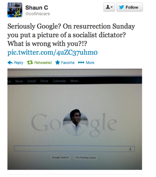 himeanime: jellybeing: sirwigglebrowiii: dumbesttweets: Happy Easter everyone! Today, Google decided