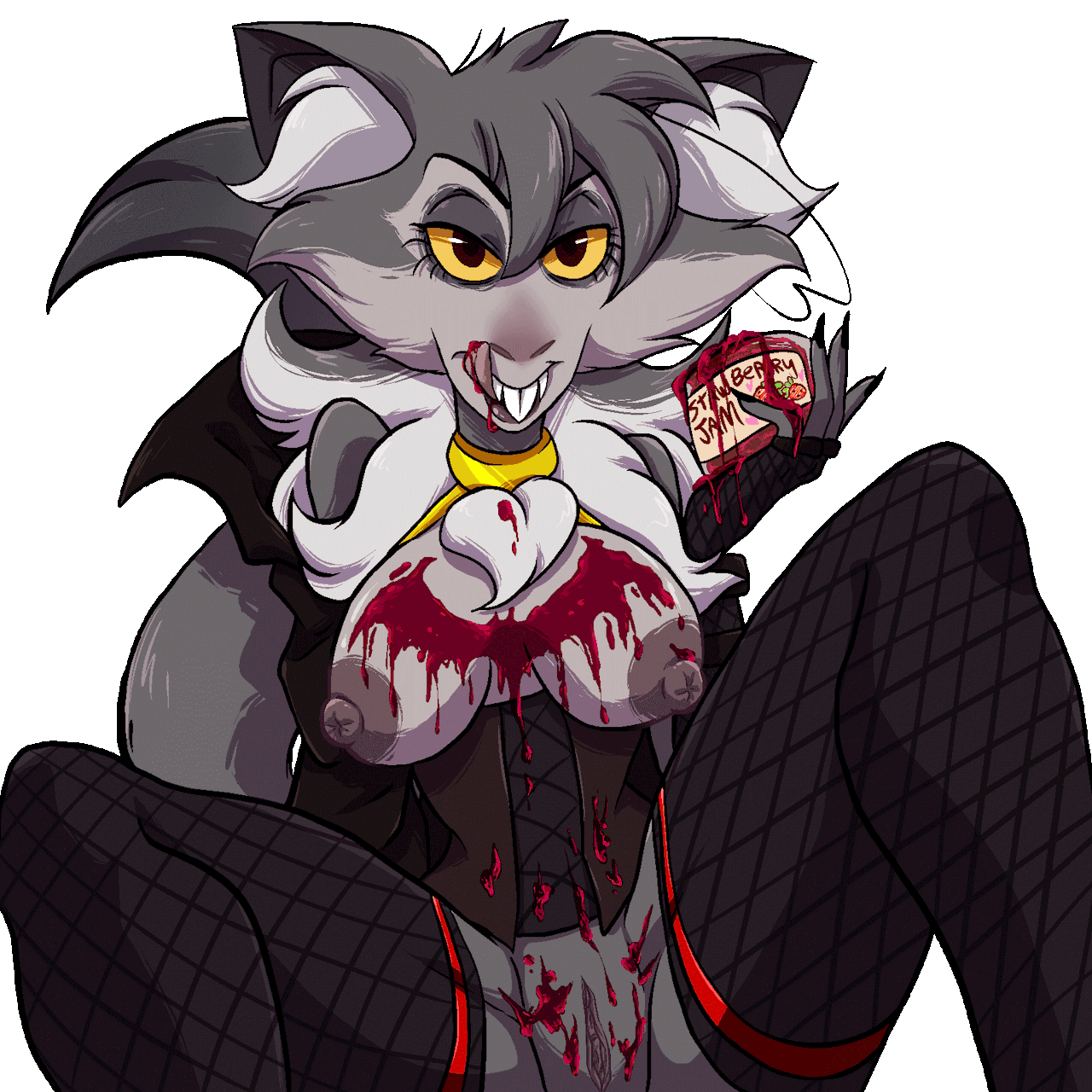scaitblue:  aaand last pic , since is halloween here ~ now we have malanie as a Vamp