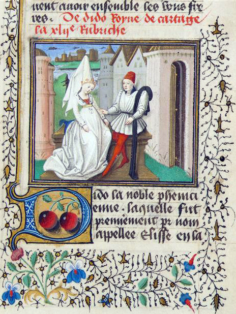 Illustrations from Boccacio’s “Le Livre des cleres et nobles femmes”, 1460 French