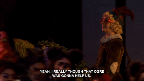Pinocchio Was Fucking Savage In Shrek The Musical.