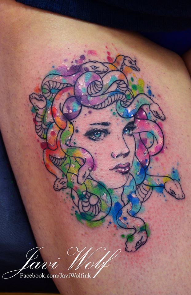 Tattoo uploaded by JenTheRipper  Medusa tattoo JessicaAnnWhite medusa  neotraditional illustrative medusatattoo  Tattoodo
