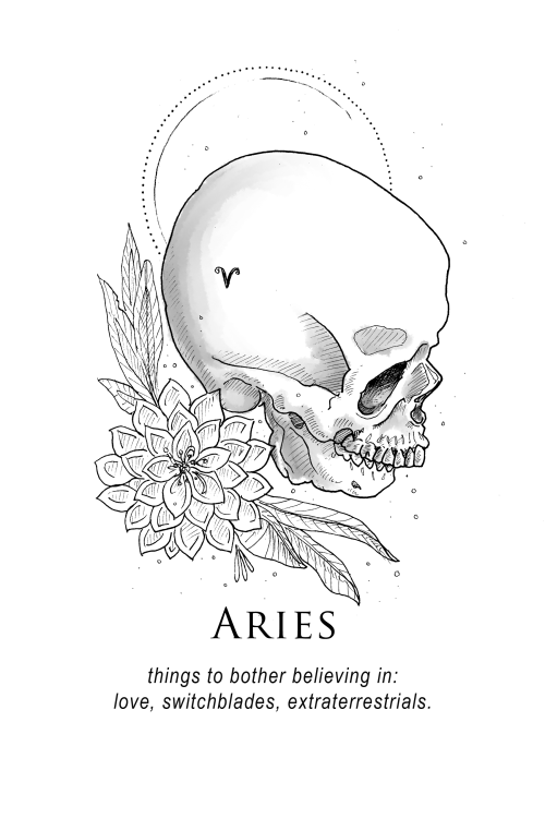 thegreatsapphicvein: musterni-illustrates: - The Shitty Horoscopes anthology is in its last week o