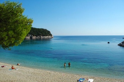 Stafylos beach, Skopelos IslandStafylos is one of the closest beaches to Skopelos Town. Just 5 km aw