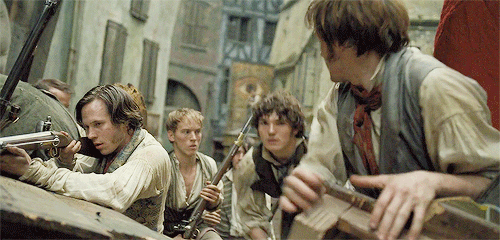 alxanderlightwood:les mis moments that break my heart: 1/?combeferre, bahorel & the rest of les 