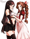 Sex #891 Tifa x Aerith (FFVII Remake)Support pictures