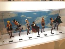 More looks at Medicom Toy’s upcoming Real Action Heroes figure of Jean   (Earlier previews here)!The group shot consists of RAH Armin, Eren, Cleaning Levi, Suited Levi, Jean, Hanji, and Mikasa!