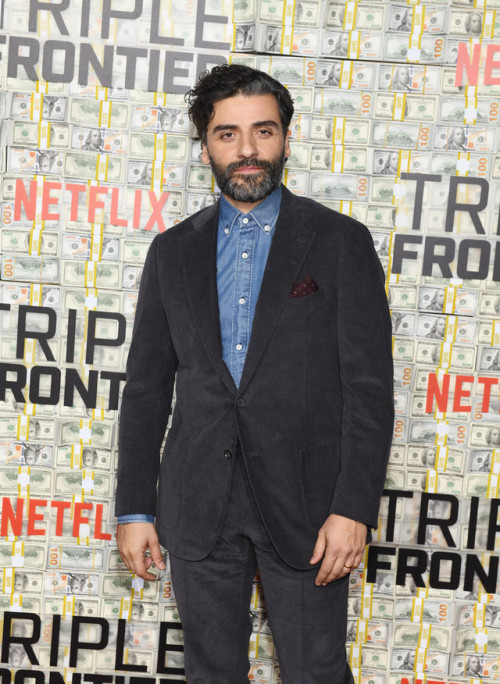 raulcastillos: Oscar Isaac attends the “Triple Frontier” World Premiere at Jazz at Linco