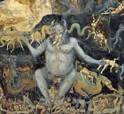 feed-your-demons:  Detail from The Last Judgment, Giotto