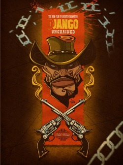 thepostermovement:  Django Unchained by Antonio