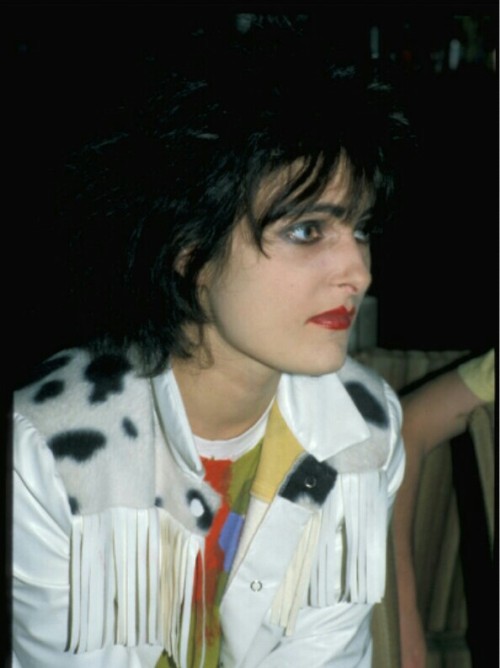echovsounds: Siouxsie Sioux in Belgium on September 29, 1980