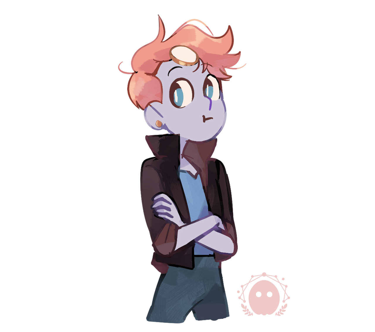 skyblob:Drawing Pearl with outfits etc before sleep ended up making me sleep really