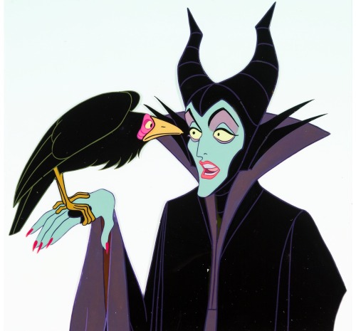 Animation Cels Of Maleficent, From Disneys SLEEPING BEAUTY (1959). Even Just Images Of Her Used To Frighten