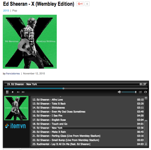 gingerpawfection:  Because I haven’t seen it on my dash yet, HERE’S the link to listen to X (Wembley Edition)!! 
