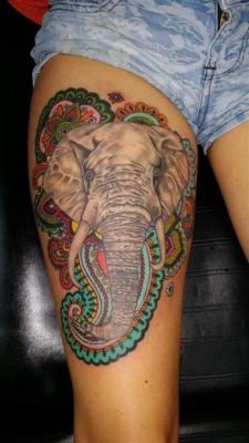 tattooedbodyart:  Animal tattoos are currently