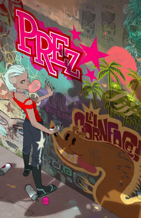 bencaldwellart:  consider yourself PREZZED