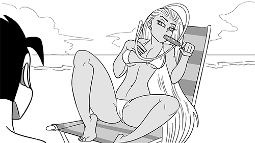 Since weâ€™re getting a baseball episode, the beach ep is not too far along&hellip;.Â &hellip;r-right,