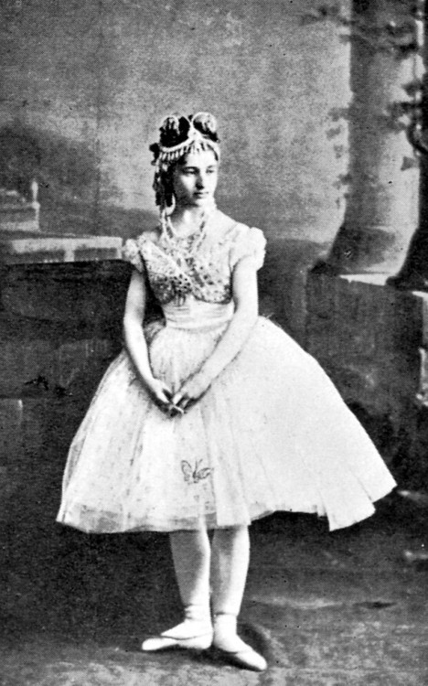 Giuseppina Bozzachi (Italian, 1853-1870) costumed as Swanilda in the ballet Coppélia. Paris, 1870.Bo