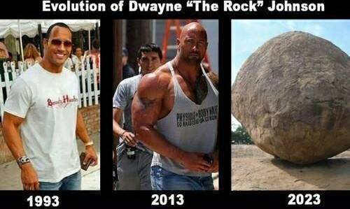 ruquieopoder:  A evolução do The Rock