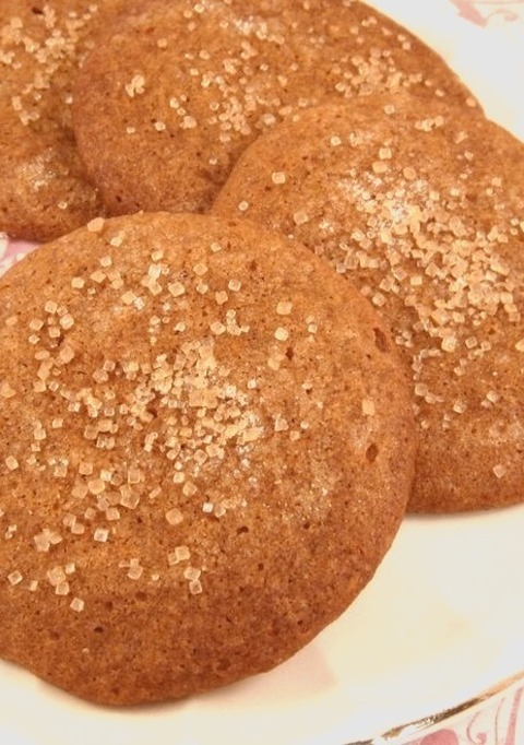 Desserts - Gingersnap - Gingersnap CookiesThis Recipe Makes Delicious, Moist, And Chewy Gingersnap Cookies