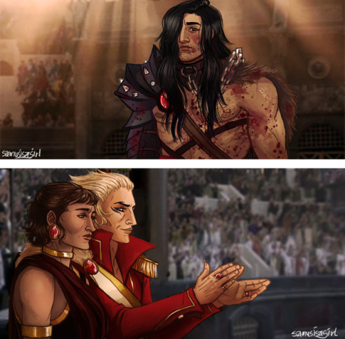 samusisagirl: But the warrior was not looking to his master. He was looking to his mistress. Ar