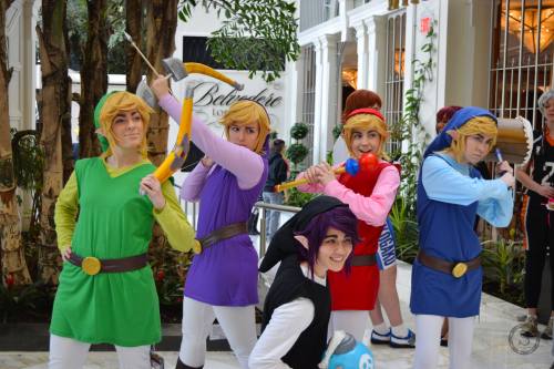 bleachcakecosplay:lendra-chan:denni-time:Hey everyone, sorry for not updating for a while!I just recently got back from Katsucon 2015 and had an amazing time! One of the cosplays I did was Red Link from Four Swords. Here are some shots of the costume