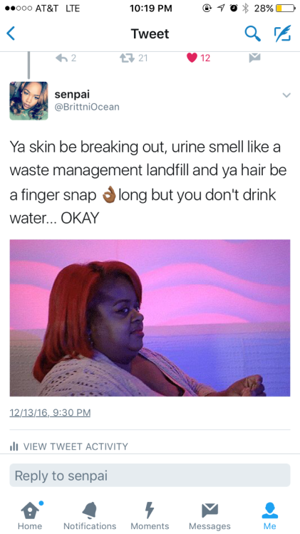 codeinecoveredlips:  @traces0fmylipstick  All you dudes reblogging, this goes for you too. If you eat fast food and drink soda and henny all day your nut tastes like bus seats and car exhaust, ain’t nobody tryna swallow that. Drink water.