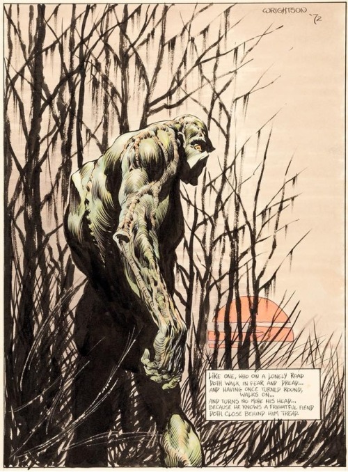 Swamp Thing by Bernie Wrightson, 1972