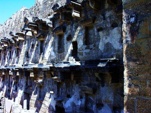 last-of-the-romans:The Roman theatre in Aspendos 