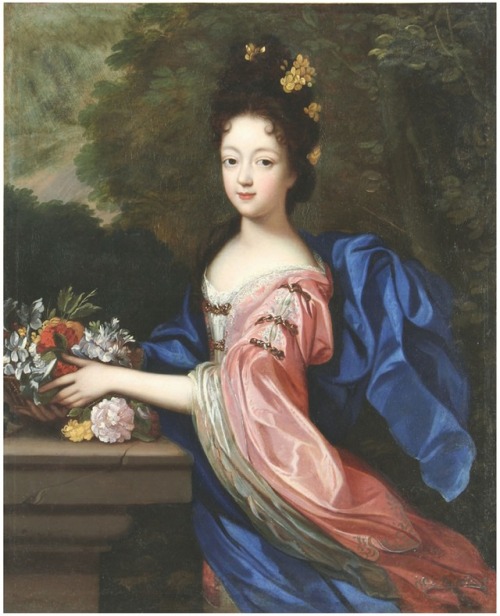 Élisabeth-Charlotte d’Orléans, atelier Pierre Gobert, c. 1680s-90s