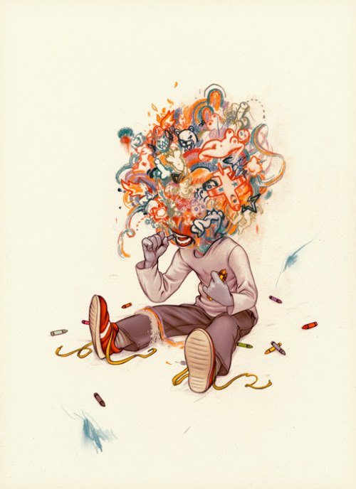 Crayoneater by James Jean