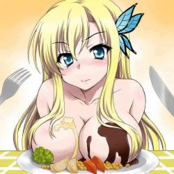 ecchi-pictures:  This Is My Lunch =D