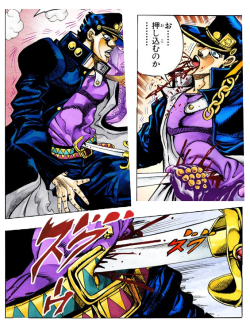 t0ah:   Jotaro Kujo + major injuries  I felt