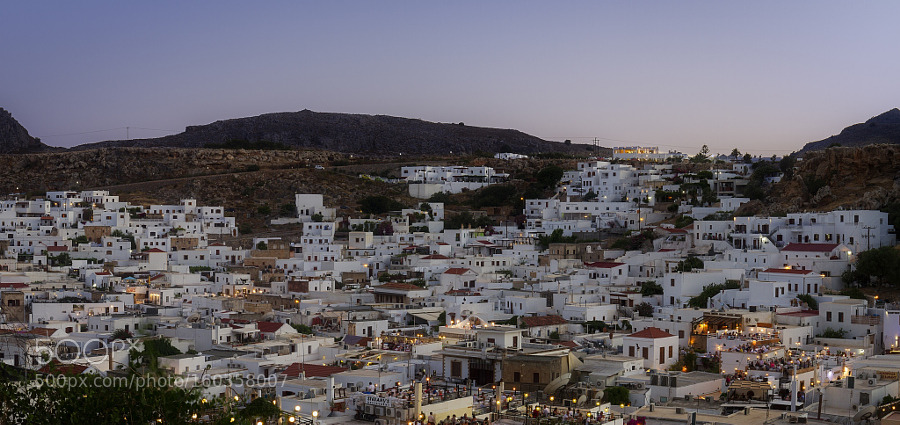socialfoto:  lindos town by walterzone #SocialFoto 