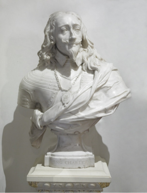 Bust of Charles I of England, by Louis-François Roubillac, Wallace Collection, London.