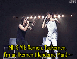  Minhyuk: Ramen, Tsukemen, I’m an Ikemen (Handsome man)~    