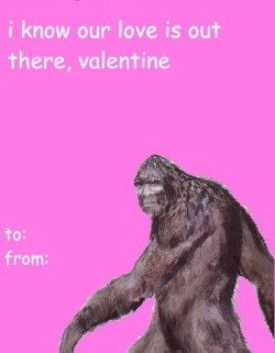 chromelesbian:  sighlanvaneck:shitty cryptid valentines (kudos to @rollyprotectionsquad for some of the puns!!) @asgardreid