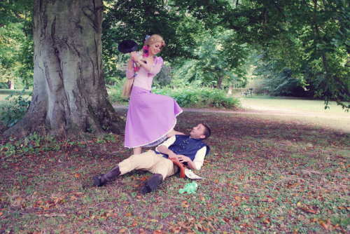 Rapunzel and Flynn ^__^ fromtodays photoshoot www.facebook.com/addiescosplay