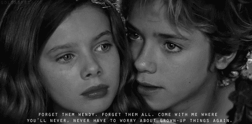 astrolocherry:  “Oh, the cleverness of me!”   Gemini & Peter Pan  Peter Pan is the mischievous captivate, the eternal child and the double figure shadow, and through his character we are given a close insight into the mysterious Gemini archetype.