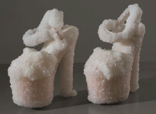 bebemoon: salt-encrusted pieces from the “lots’ wife” collection by isreali sculpt