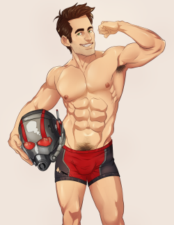 thensfwfandom:  Ant man((He’s Giant Man too))