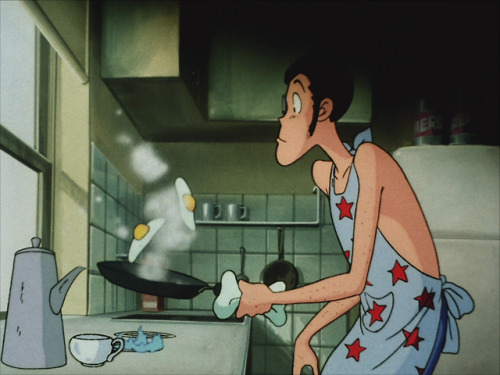 animenostalgia:Pink Jacket-era Lupin giving off quarantine vibes