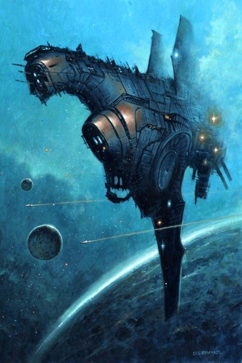 sciencefictiongallery:  Les Edwards - Intruder, 2011.