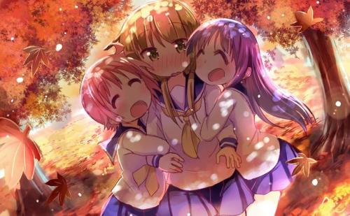 ✧･ﾟ: *✧ Spending Autumn Together ✧ *:･ﾟ✧♡ Characters ♡ : Yuzuko Nonohara ♥ Yui Ichii ♥