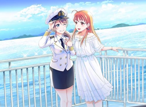 ✧･ﾟ: *✧ Together as Their Ship Sails ✧ *:･ﾟ✧♡ Characters ♡ : You Watanabe ♥ Chika Takami ♢ Anime ♢ :