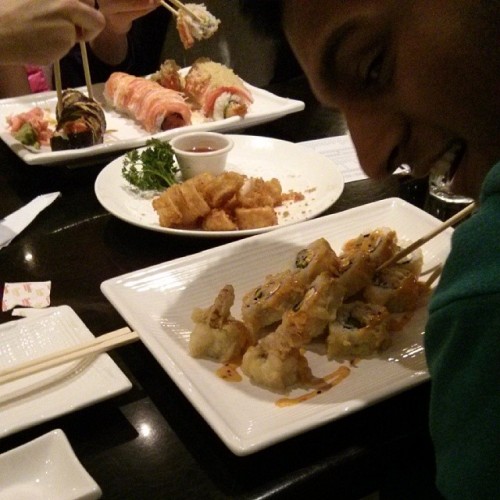 Sushi grub grub.