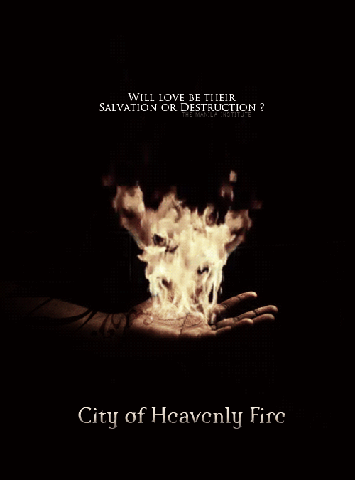 cassandraclare:  City of Heavenly Fire fanmade cover