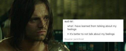 jasontoddsmommyissues:Bucky Barnes as Text Posts 5/?